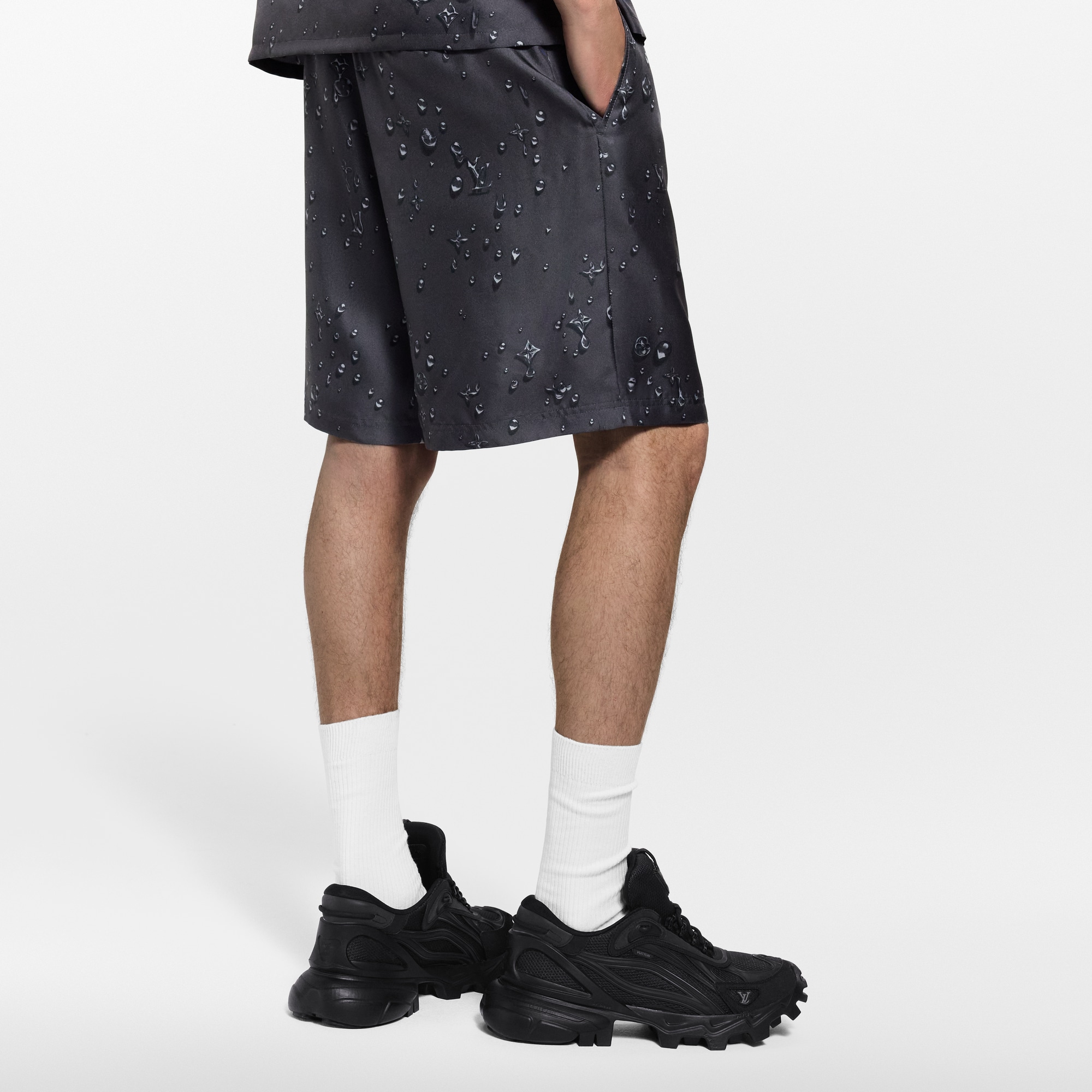 モノグラム シルクショートパンツ ｜ルイ・ヴィトン 公式サイト - 1AJBZJ